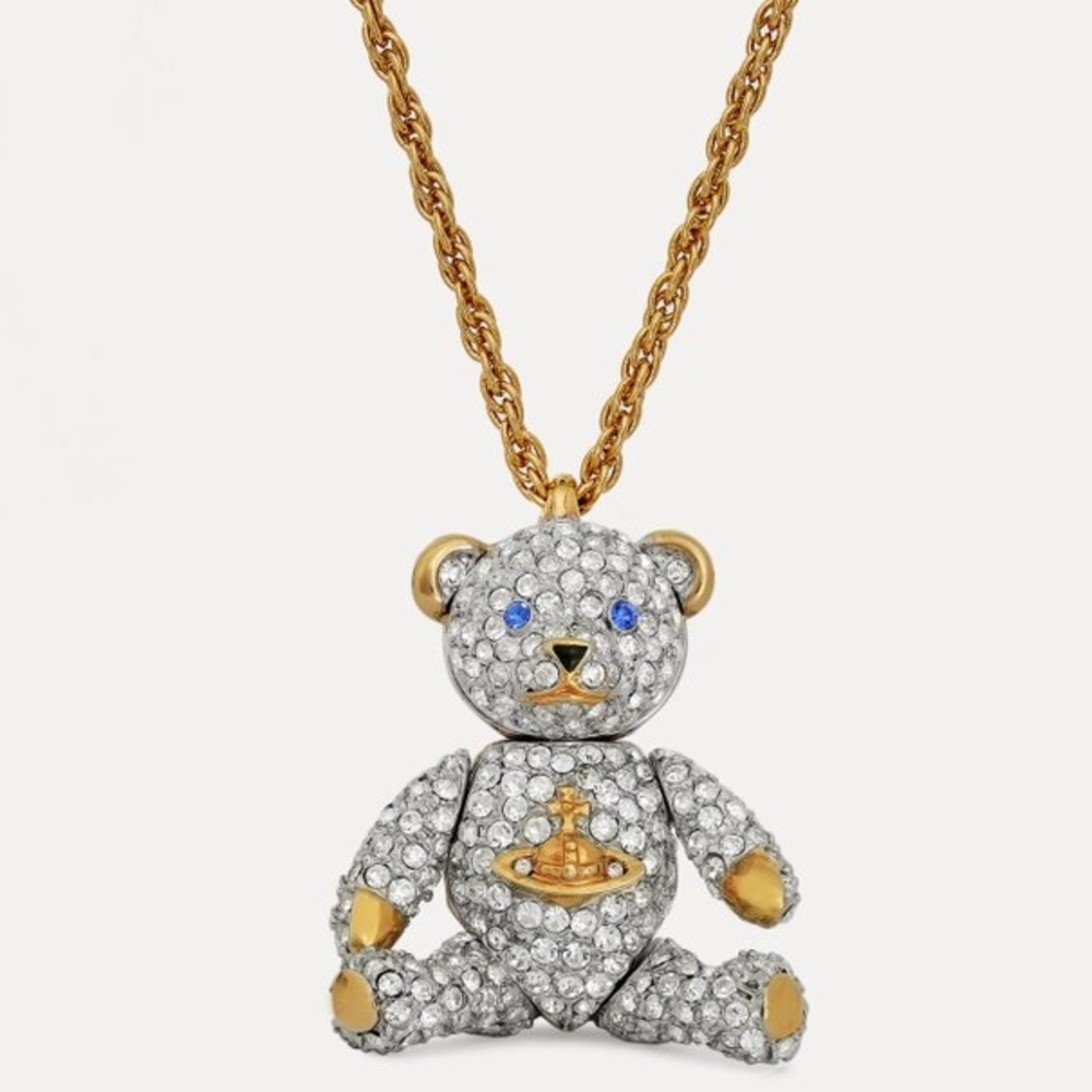 Vintage Vivienne Westwood Teddy  Pendant/Necklaces